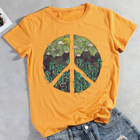 Peaceful Landscape Hiking T-shirt