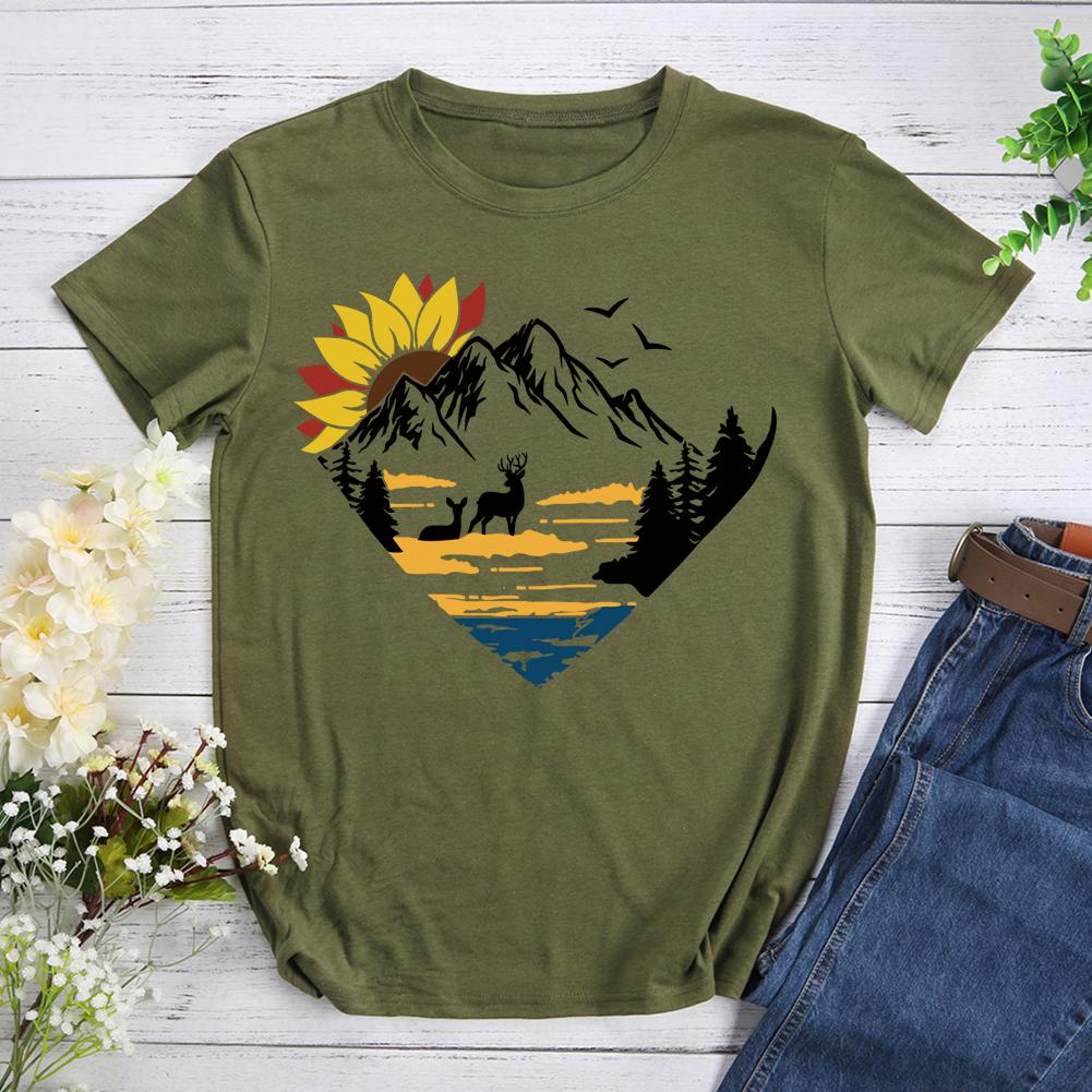 Heart Mountains Hiking T-shirt