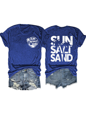 T-shirt Soleil Sel Sable