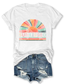 T-shirt Embrassé au Soleil