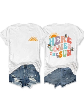 Voici le T-shirt Soleil