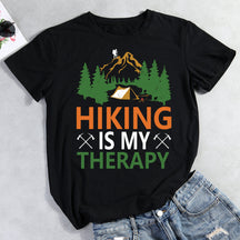 Hiking Is My Therapy T-shirt