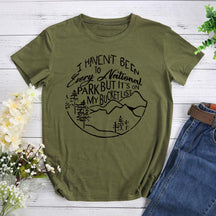 I Haven't Been To Every National Park Hiking T-shirt