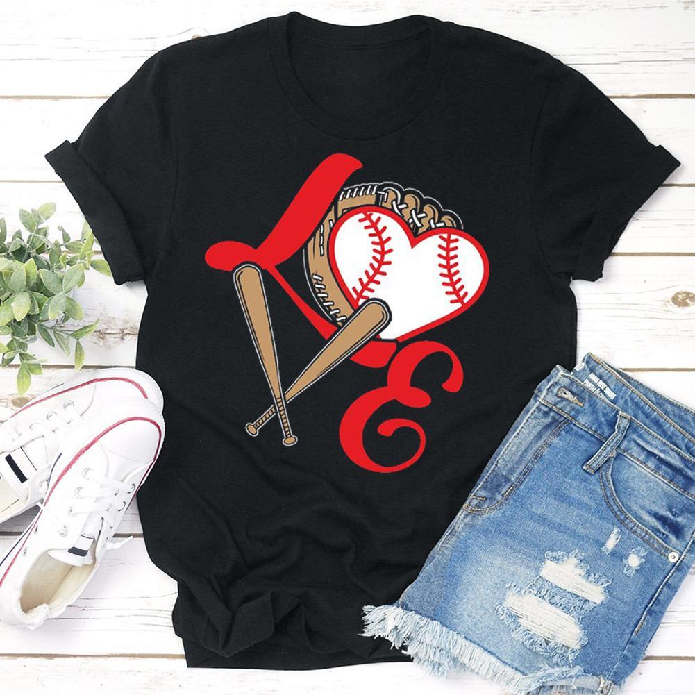 Baseball Heart T-shirt