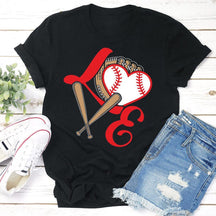 Baseball Heart T-shirt