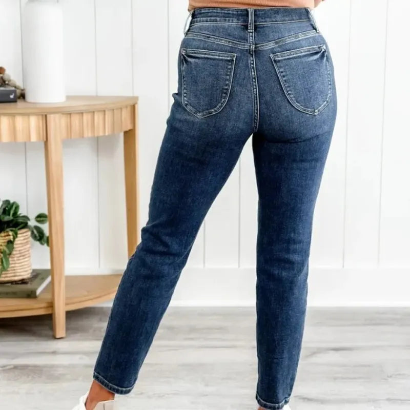 Stylish Slim High Waist Jeans