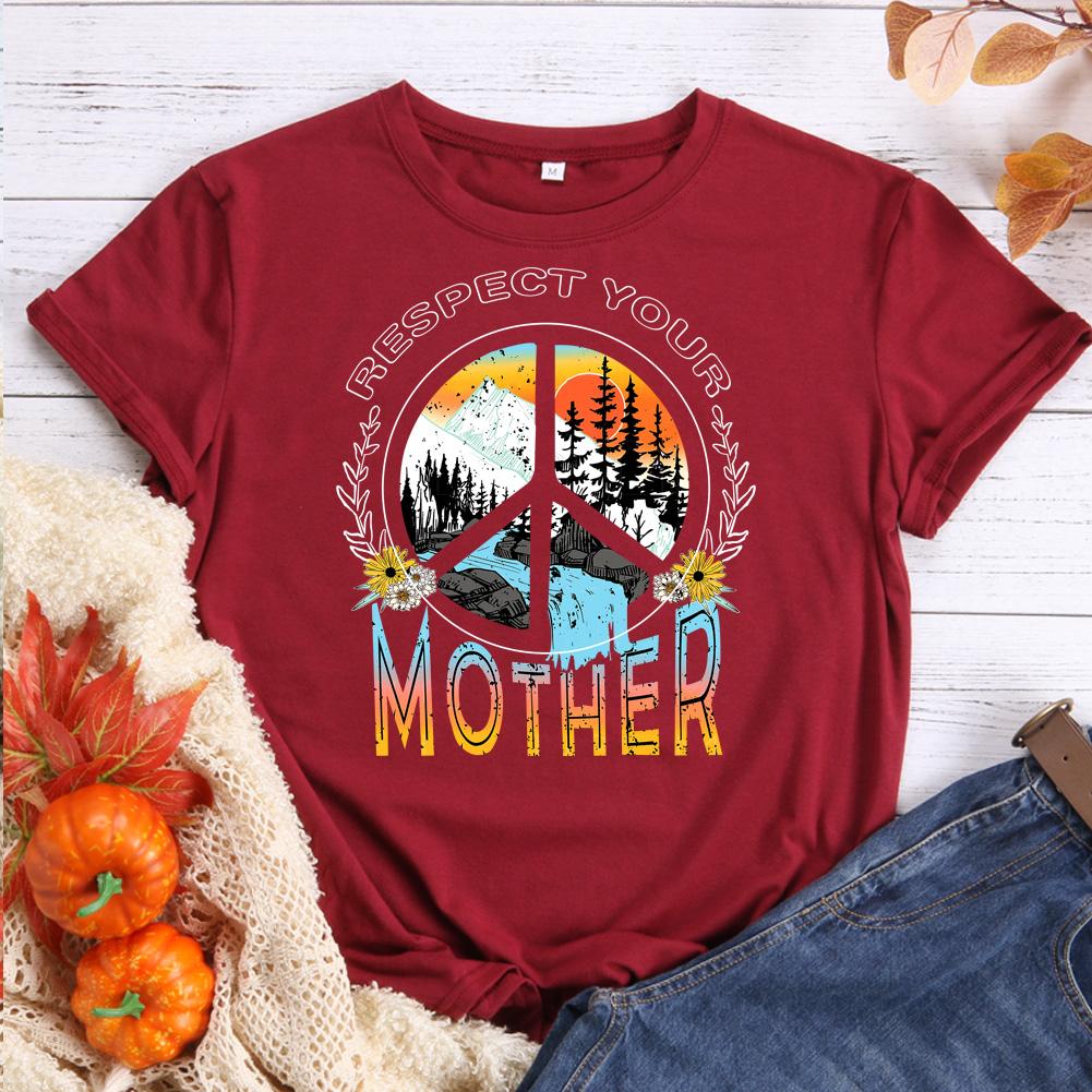 Respect Your Mother Hiking T-shirt