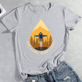 Hike More Worry Less T-shirt