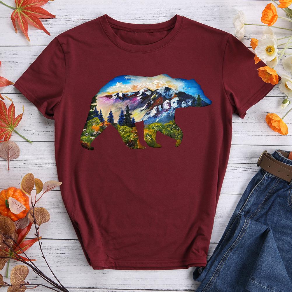 Mountain Bear Hiking T-shirt