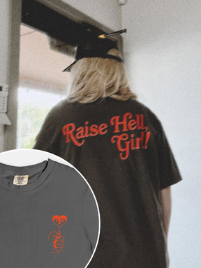 Vintage Raise Hell Girl T-Shirt