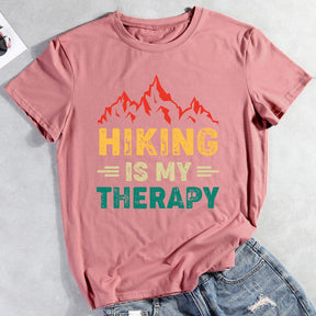 Hiking Is My Therapy Hiking T-shirt