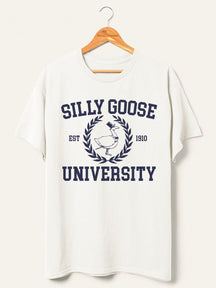 Vintage Silly Goose University Crewneck Tee