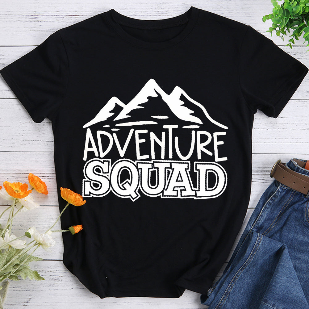 Outdoor Adventure Squad Hiking T-shirts