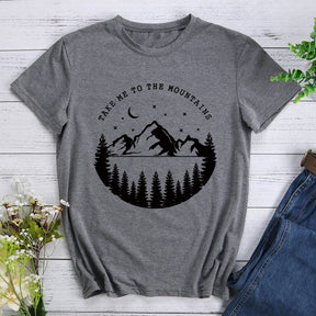 Take Me To Mountains Hiking T-shirt