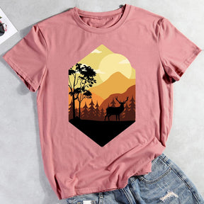 Nature landscape Hiking T-shirt