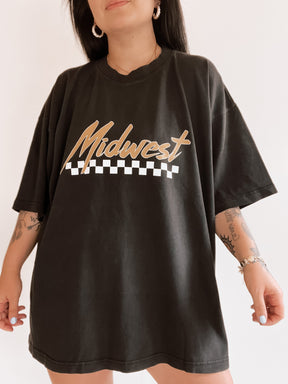 Vintage Midwest Checkered