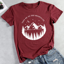 Take Me To Mountains Hiking T-shirt