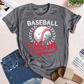 T-shirt Maman Baseball