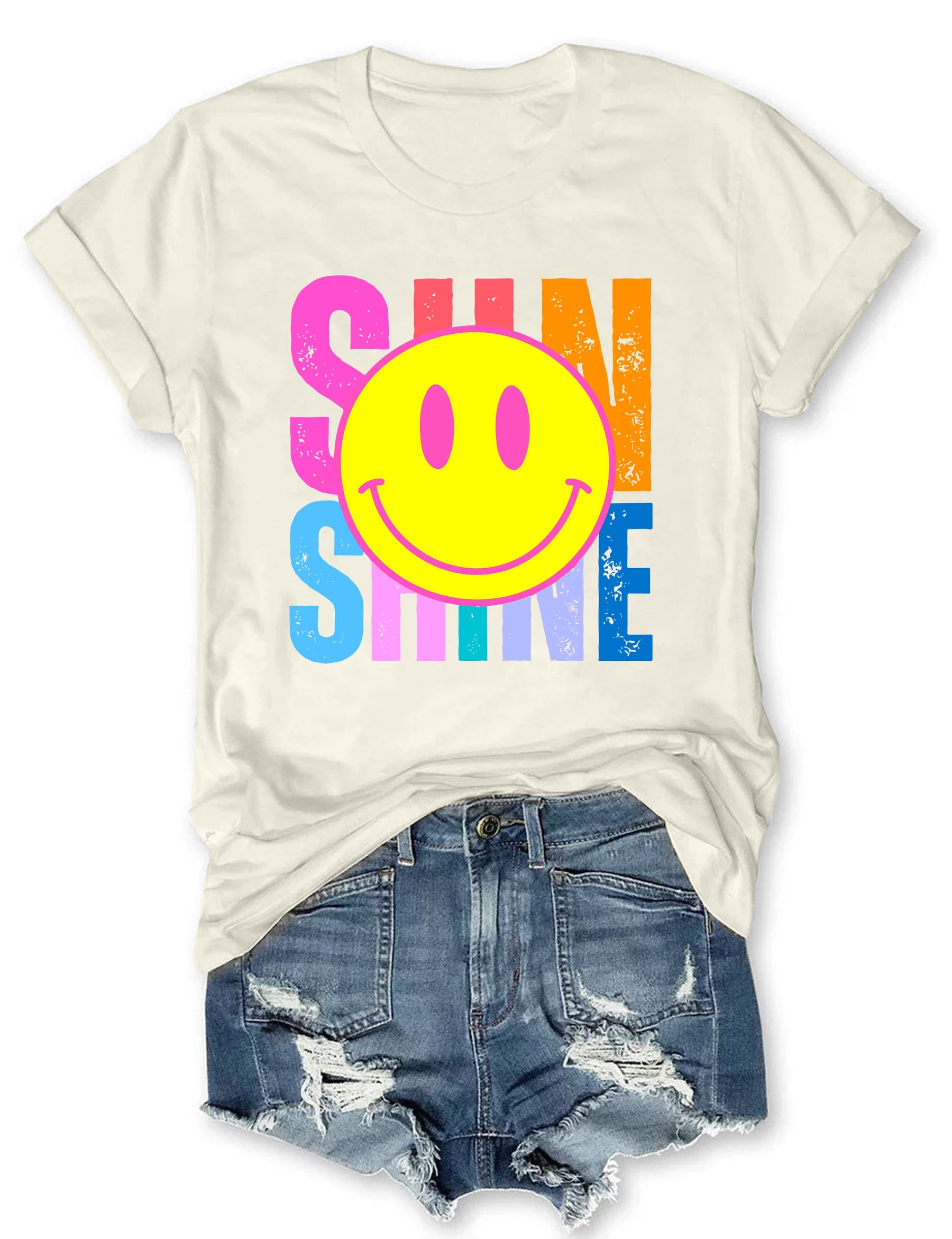 Sunshine Smiley Face T-shirt