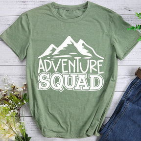 Outdoor Adventure Squad Hiking T-shirts