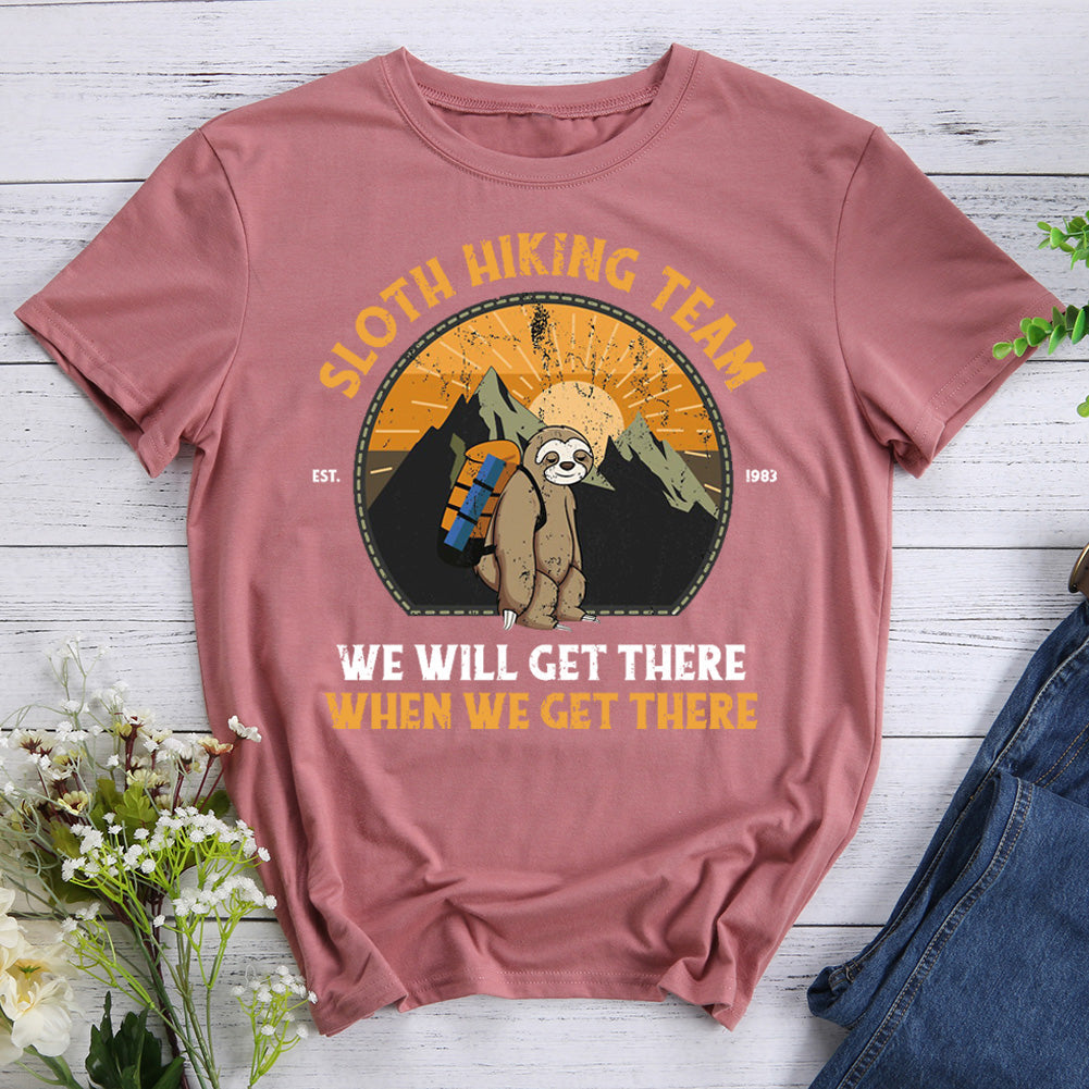 Sloth Hiking Team T-shirt