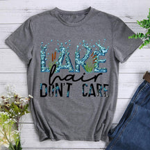 Lake Hair Don't Care Hiking T-shirt