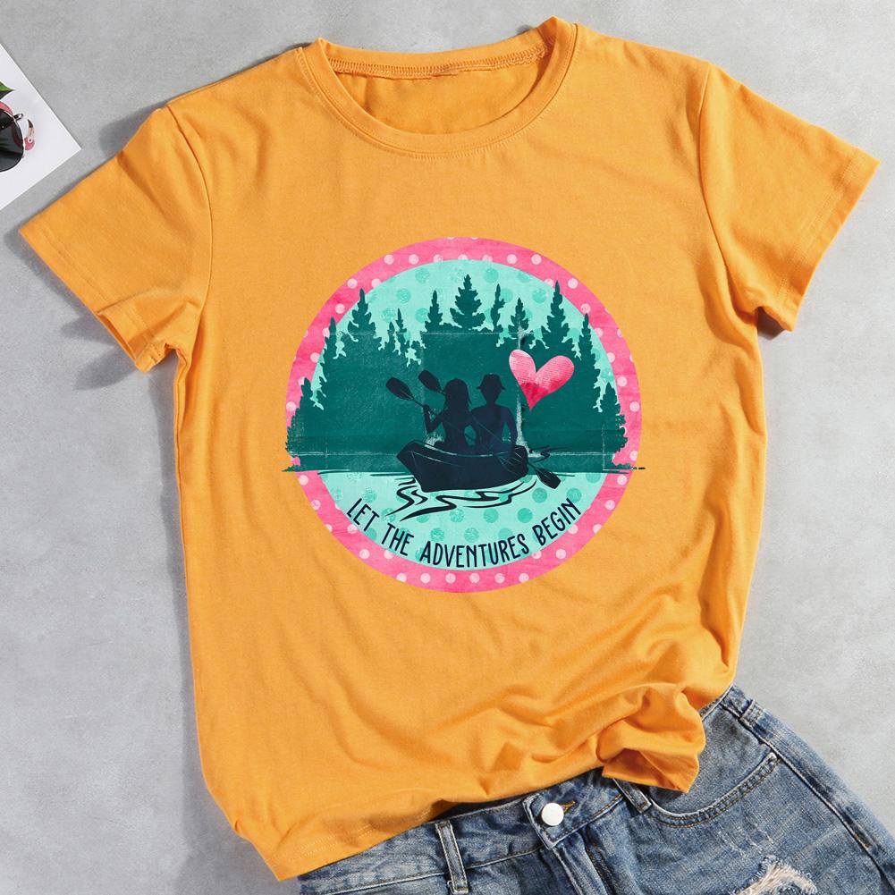 Let The Adventure Begin T-shirt