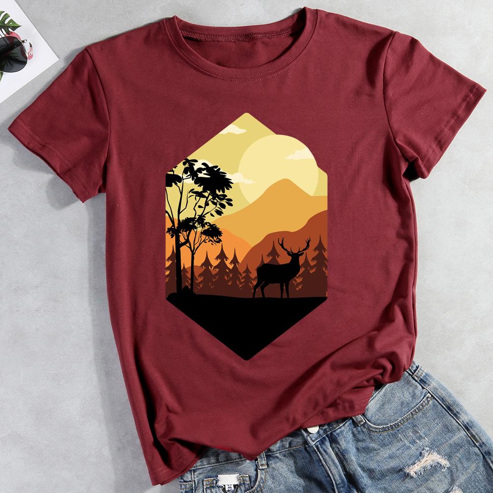 Nature landscape Hiking T-shirt