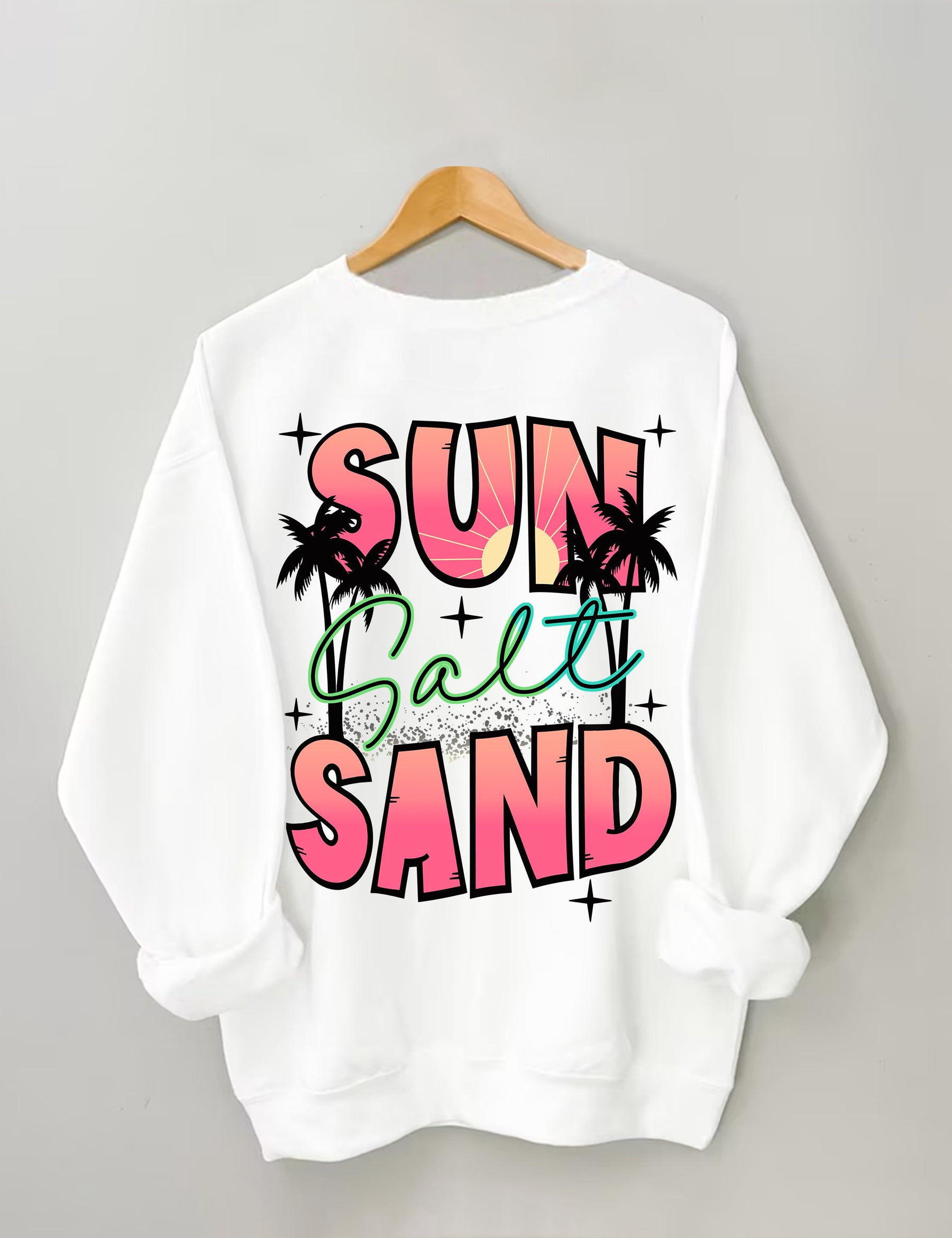 Sweat-shirt Soleil Sel Sable