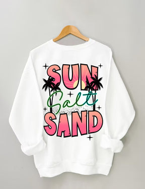 Sweat-shirt Soleil Sel Sable