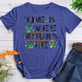 Home Is Where My Plants Are Hiking Tees -011189