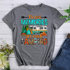 The Best Memories Are Made Camping T-shirt