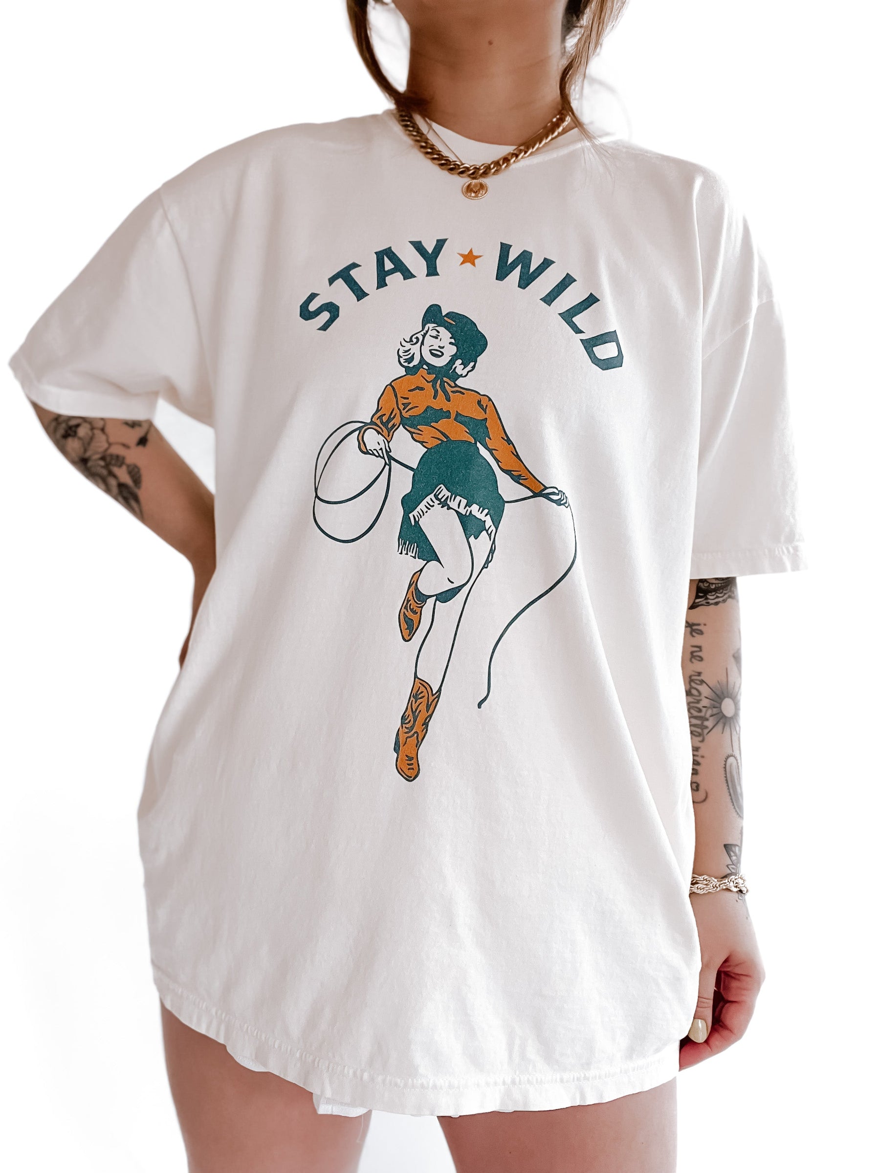 Vintage Stay Wild T-shirt