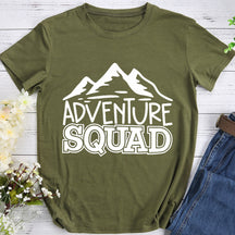 Outdoor Adventure Squad Hiking T-shirts