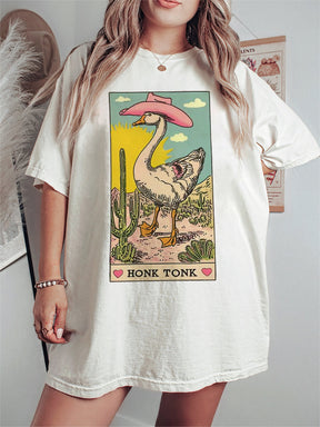 Vintage Honk Tonk Goose Tee