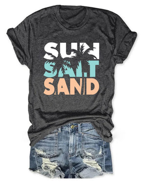 T-shirt Soleil Sel Sable