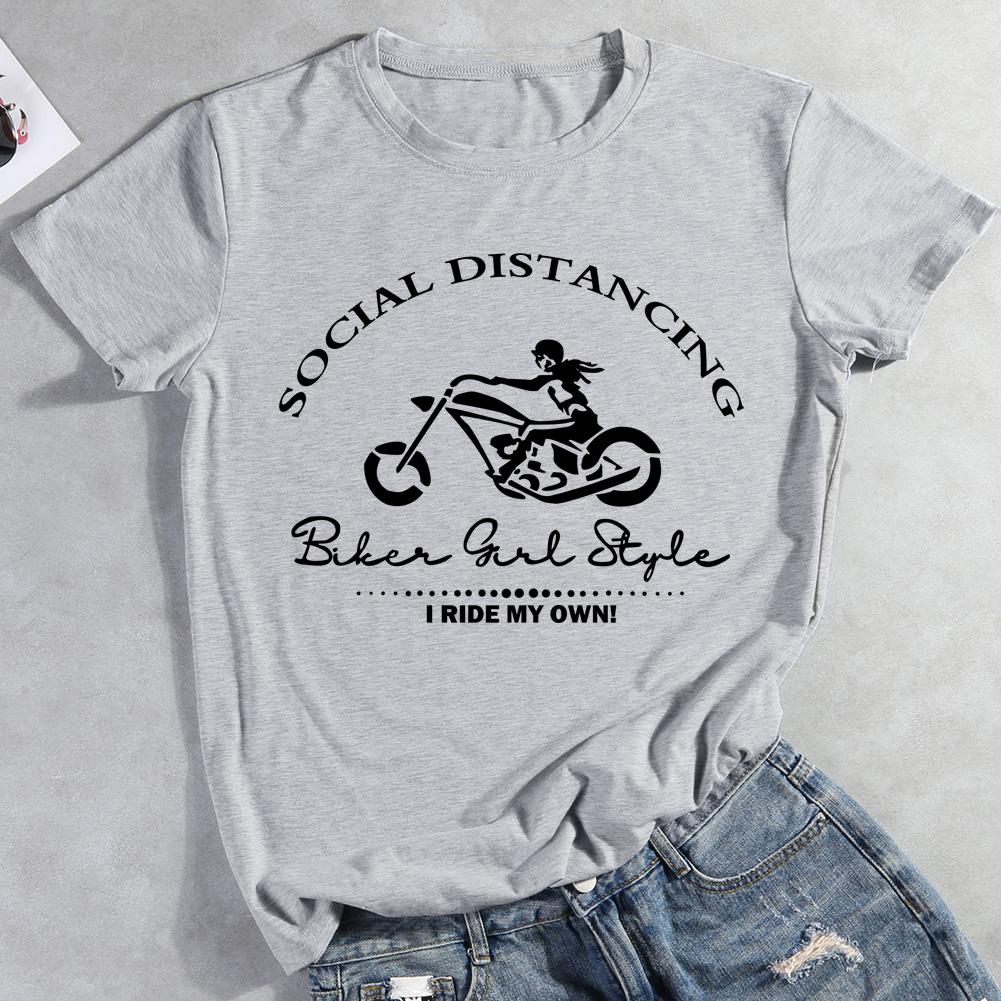 Social Distancing I Ride My Own T-shirt