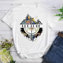 Mountains and Stars Hiking T-shirt