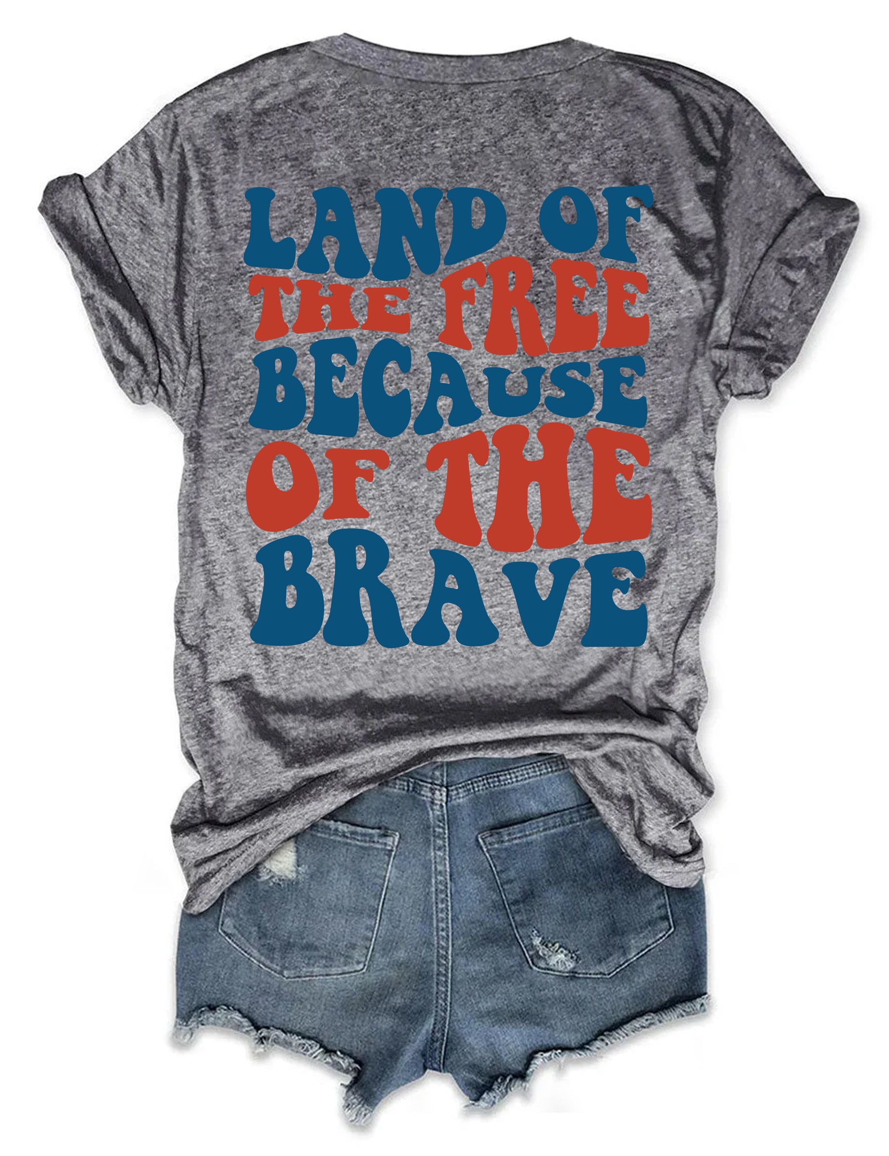 America Land Of The Free Because Of The Brave T-shirt