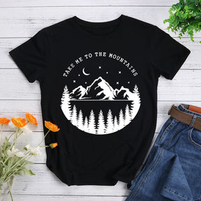 Take Me To Mountains Hiking T-shirt