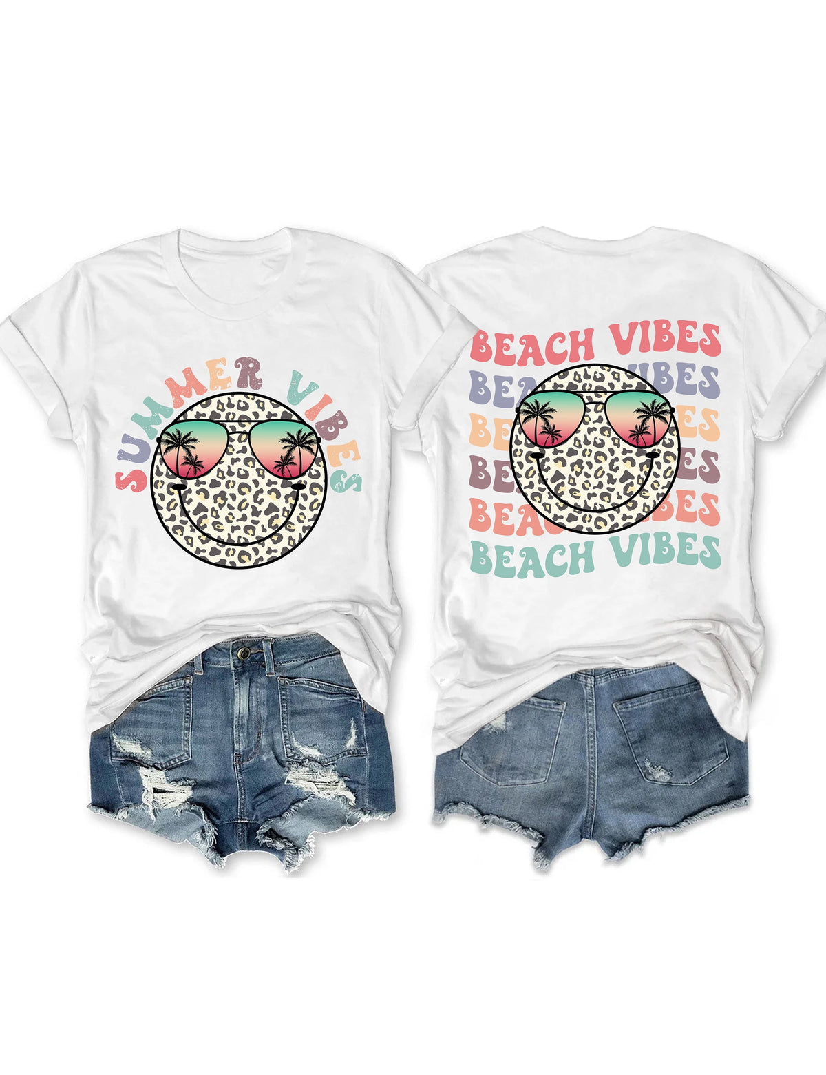 T-shirt Ambiance de plage