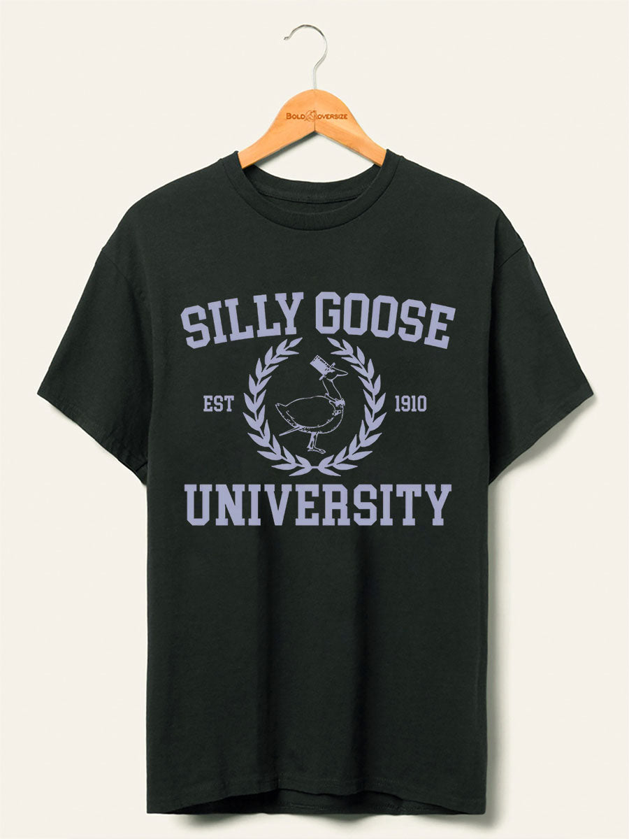 Vintage Silly Goose University Crewneck Tee