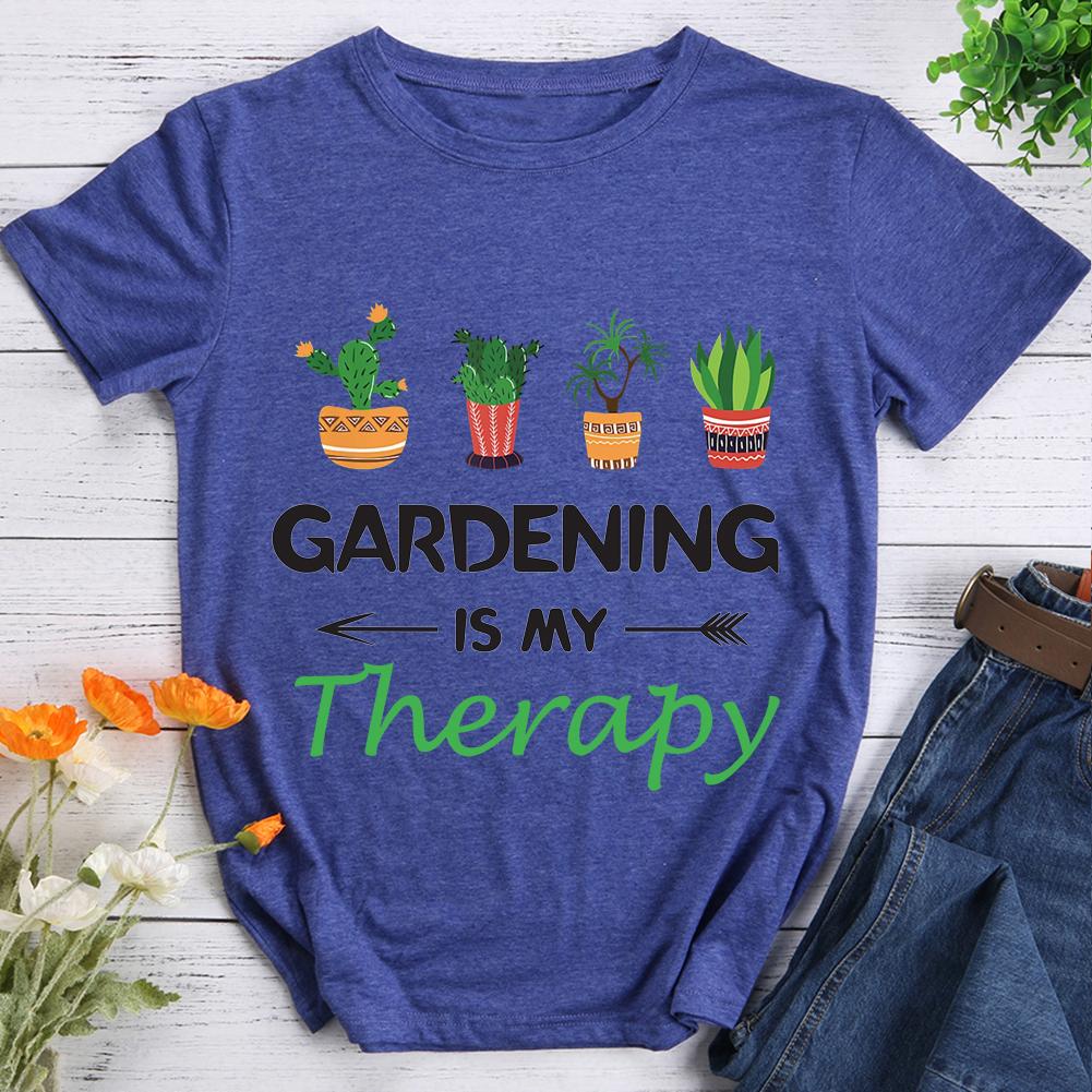 Gardening Is My Therapy Hiking T-shirt