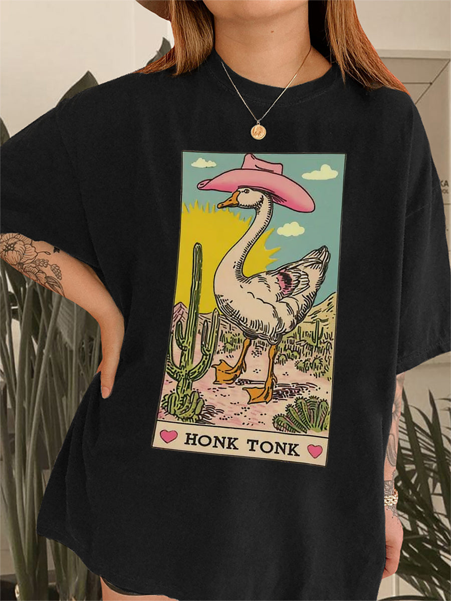 Vintage Honk Tonk Goose Tee