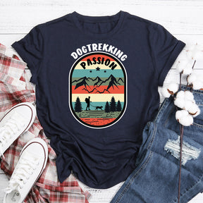 Dog Trekking Hiking T-shirt