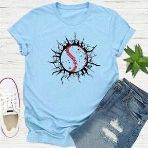 Baseball Crack T-shirt