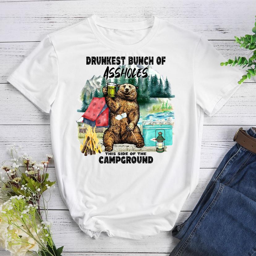 Campground Round Neck T-shirt