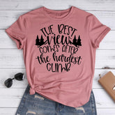 The Best View Hiking T-shirt