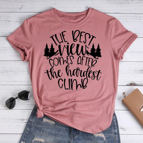 The Best View Hiking T-shirt