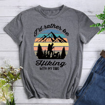 I'd Rather Be Hiking With My Dog T-shirt